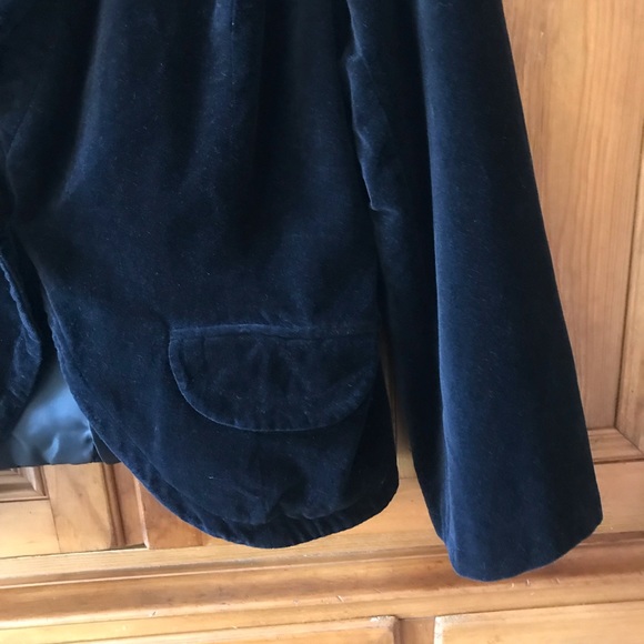 NEWPORT NEWS 💕 14W Black Velvet BlazerEXC - Picture 3 of 6